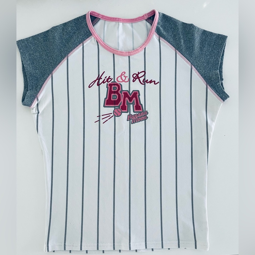 Banana Moon NEW stretch T-shirt Baseball.